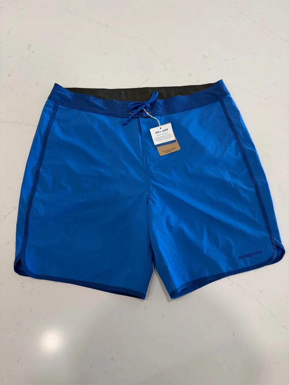 Patagonia Men’s Bayou Blue Hydropeak Side Short - 36